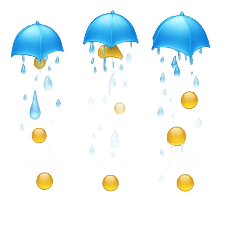 Rain emoji