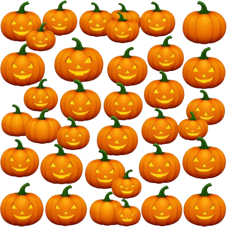 🥺 pumpkin emoji