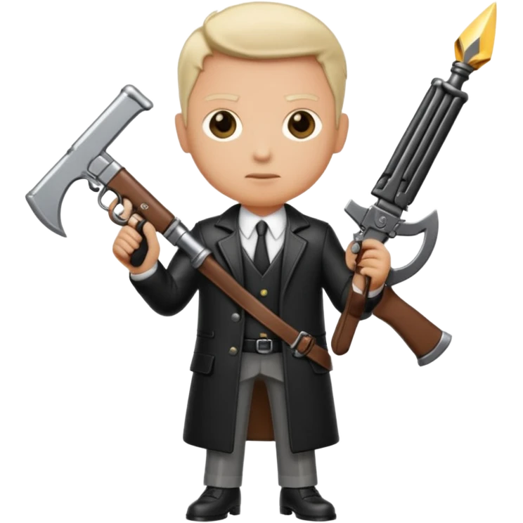 Boss with a prada weapon emoji