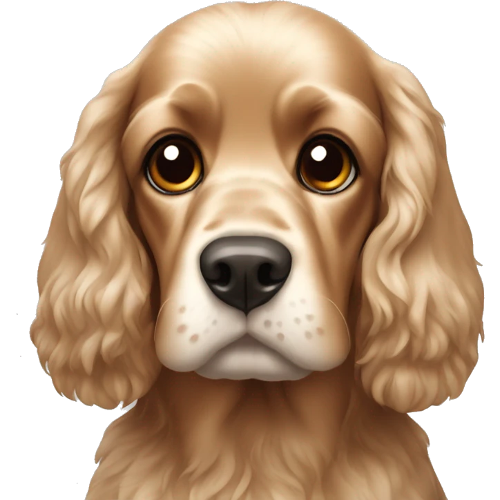 Cocker spaniel emoji