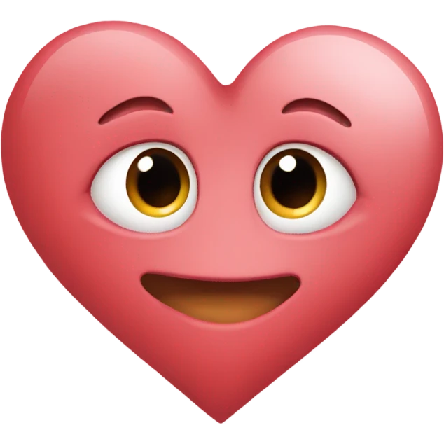 뀨 on a heart emoji