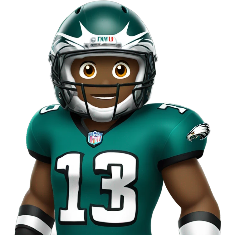 Eagles football player emoji