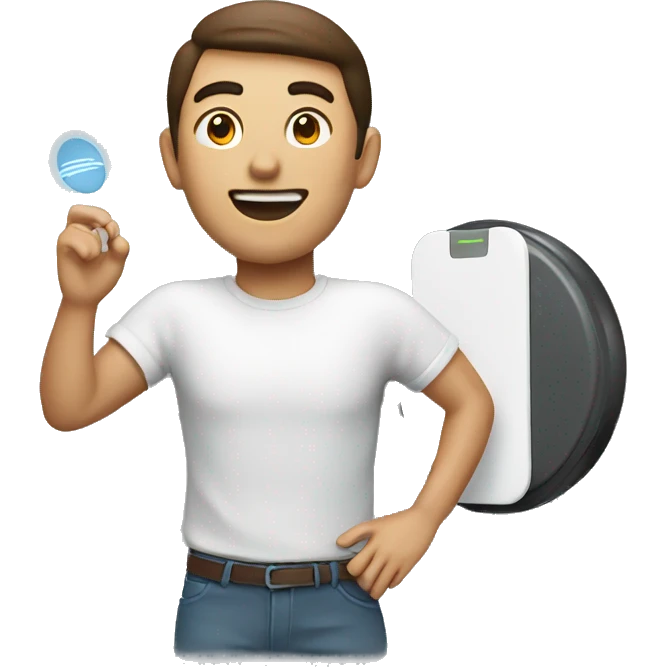 wireless charger emoji
