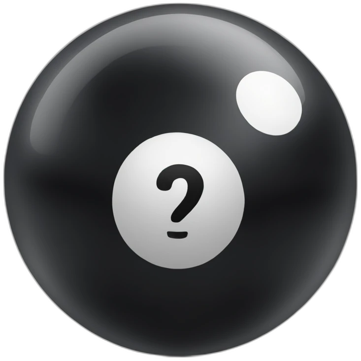 Magic 8 ball emoji