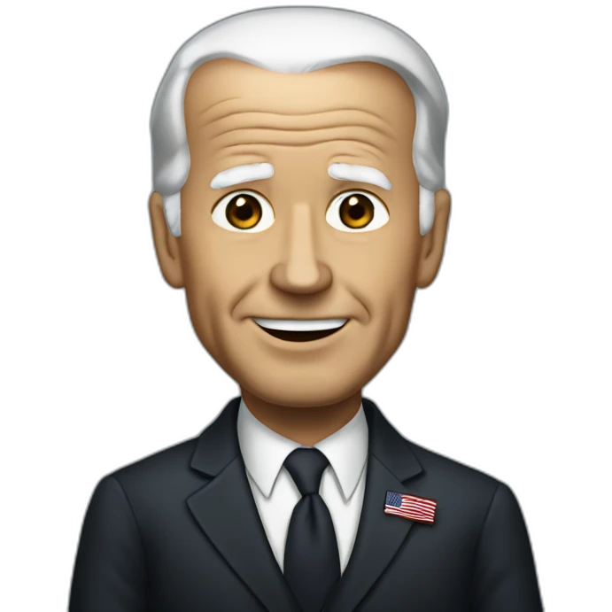Biden pelle scura emoji