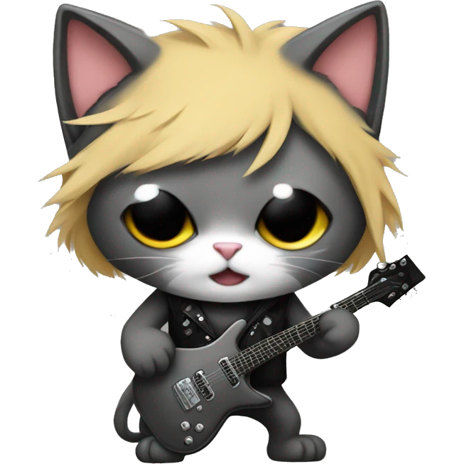 Metalhead CAT emoji