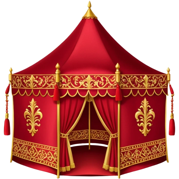 royal tent for prince 16th century emoji