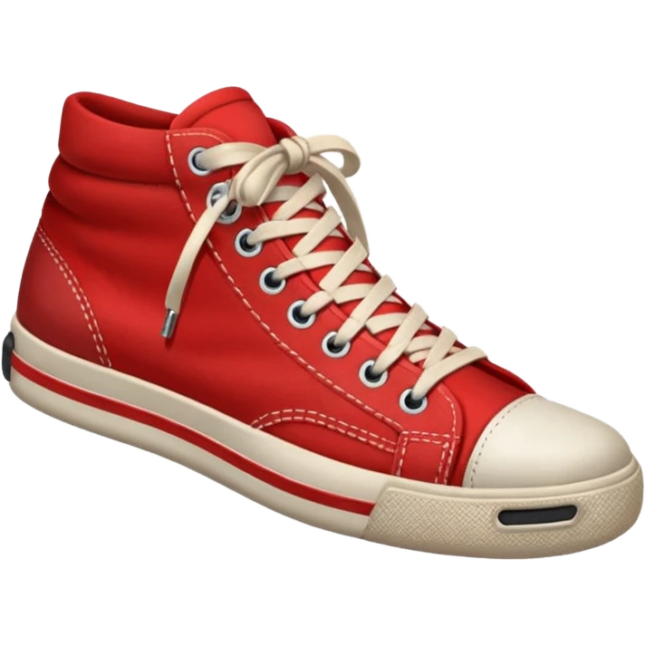 Red sneakers emoji