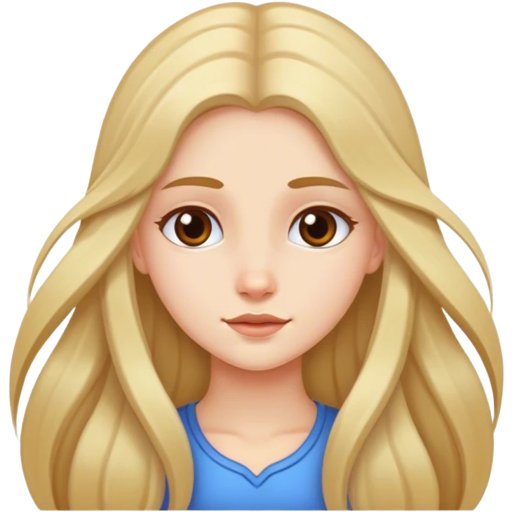 Girly girl emoji