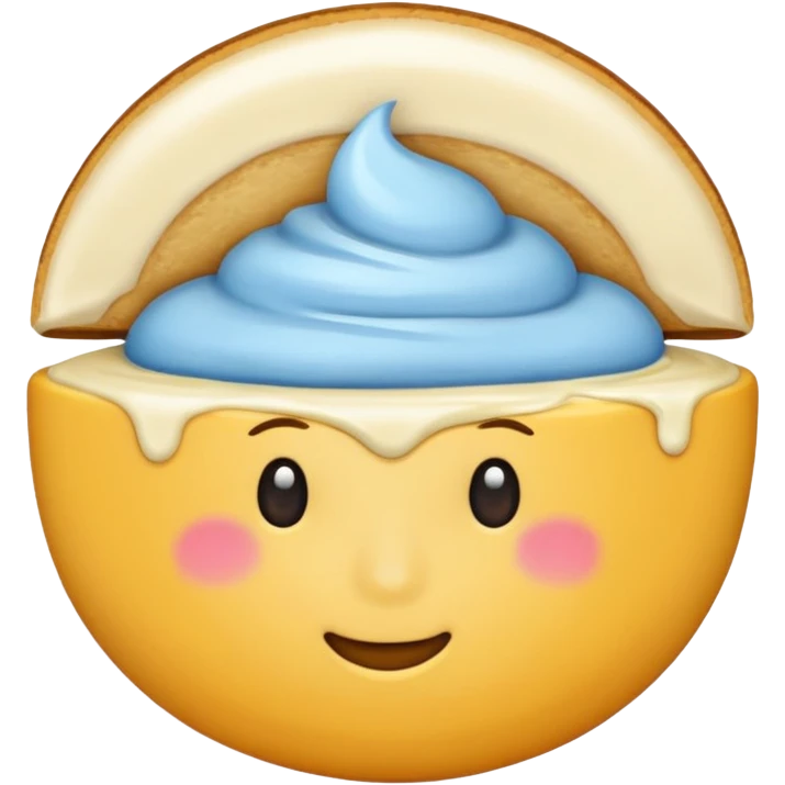 Palo color crema emoji