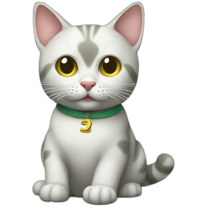 cat counts money emoji