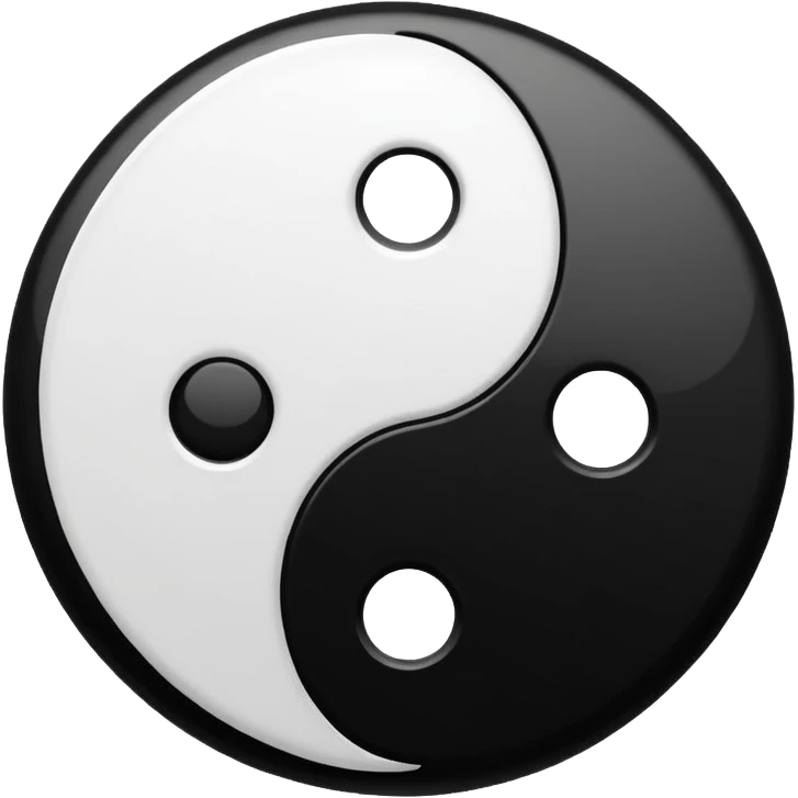 yin yang emoji