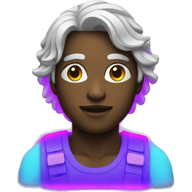 neon emoji