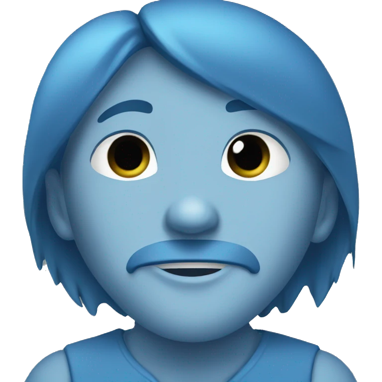 blue emoji