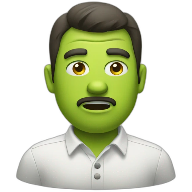 zendesk logo with annoyed face emoji