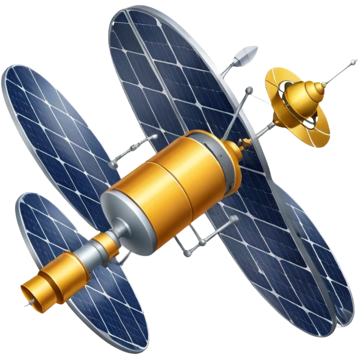 satellite in orbi emoji