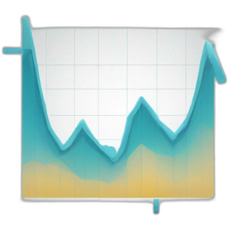 rising graph emoji