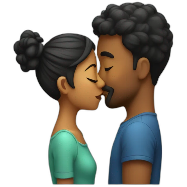 kissing emoji