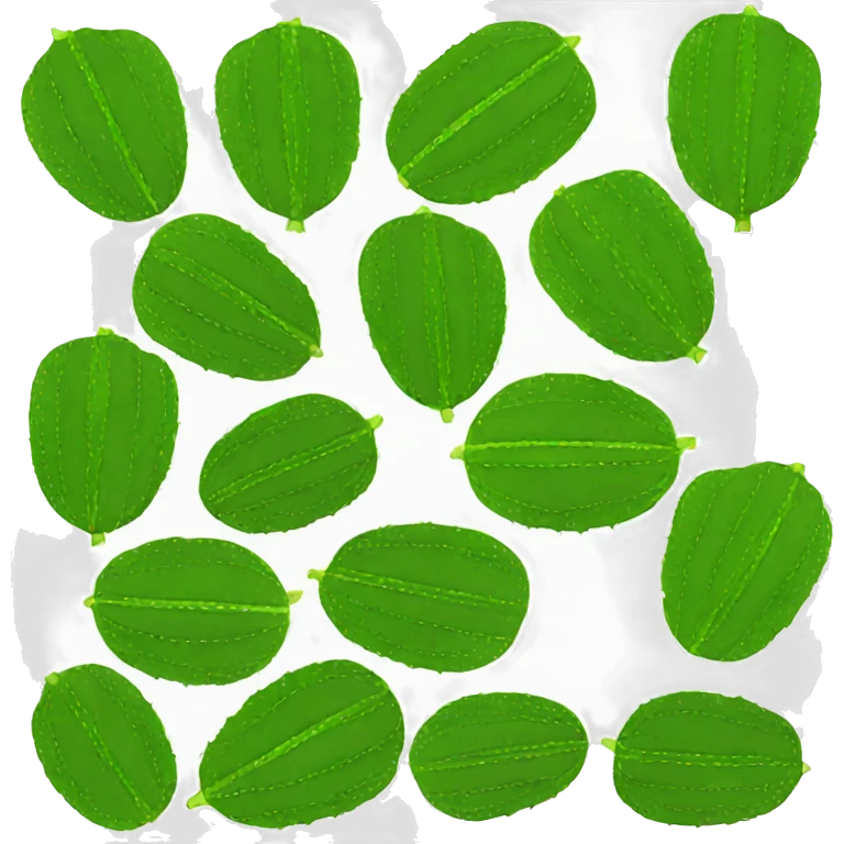 round Nopal emoji