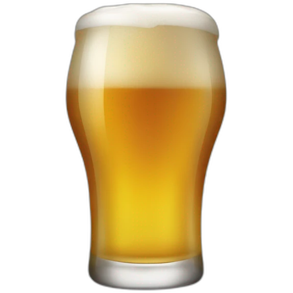 Maccron drink beer emoji