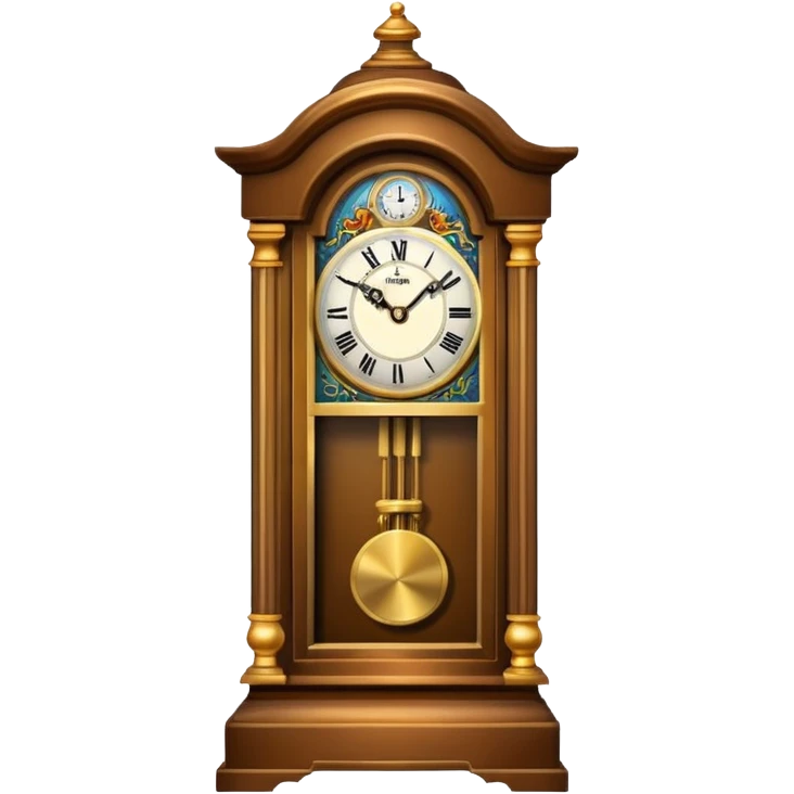 grandfather clock emoji