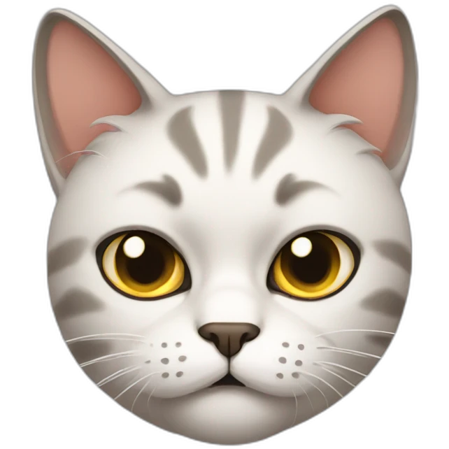 really annoyed cat emoji