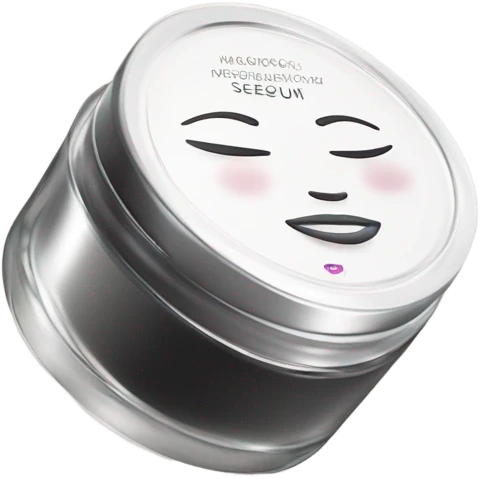 luxury jar of face serum emoji