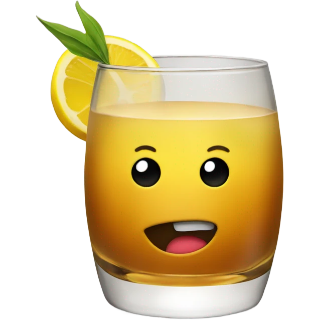 whiskey sour emoji
