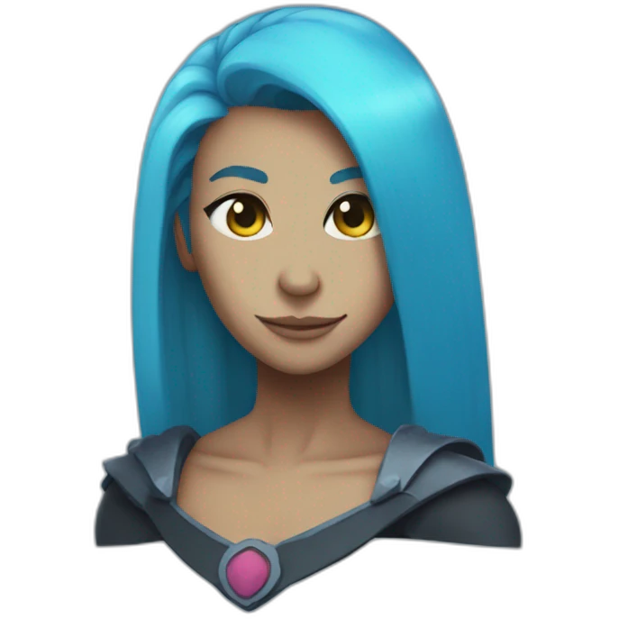 Undyne from undertale emoji