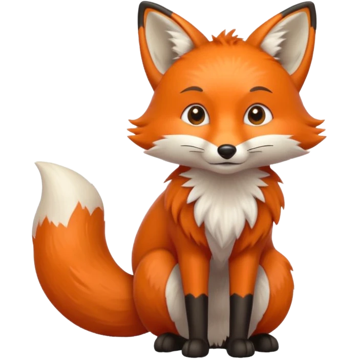 Eu disse raposa emoji