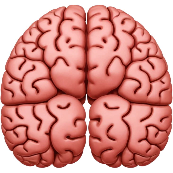 left and right hemispheres of brain emoji