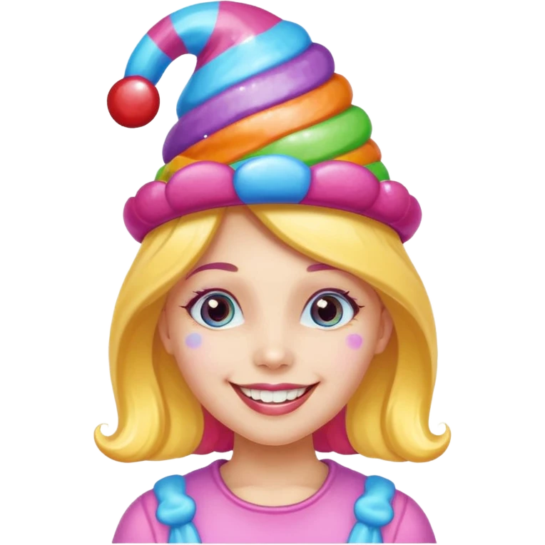 candy hatted girl from candyland emoji