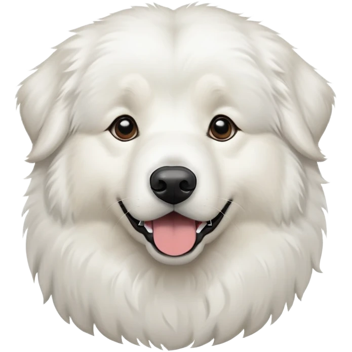 great pyrenees  emoji