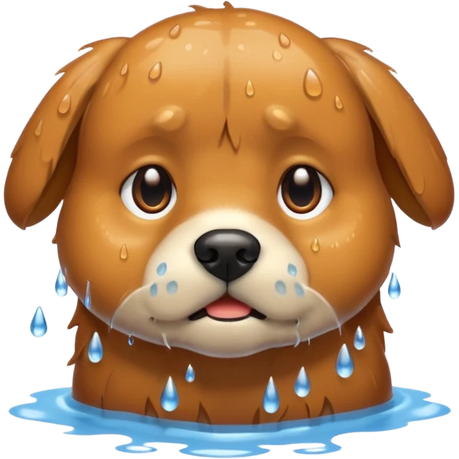 wet dog emoji