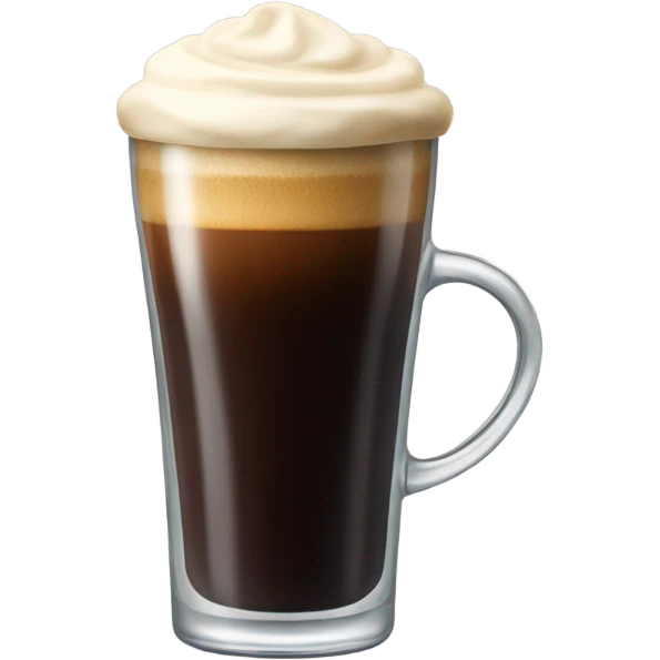 lungo black coffee emoji