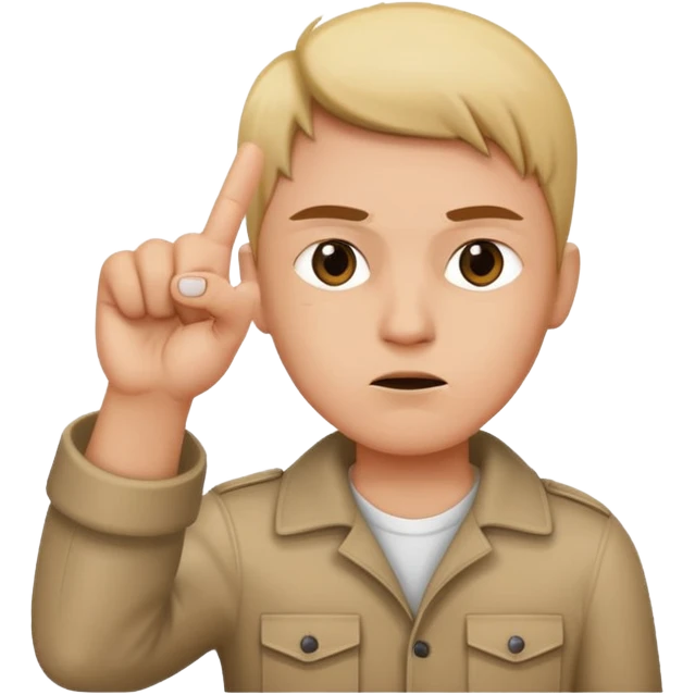 Face with middle finger emoji