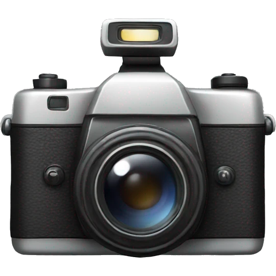 A camera emoji