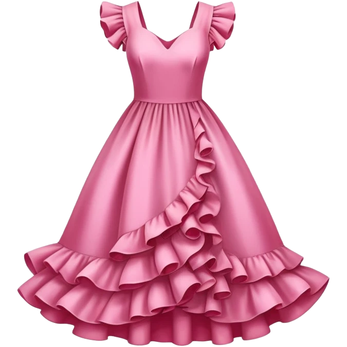 pink dress emoji