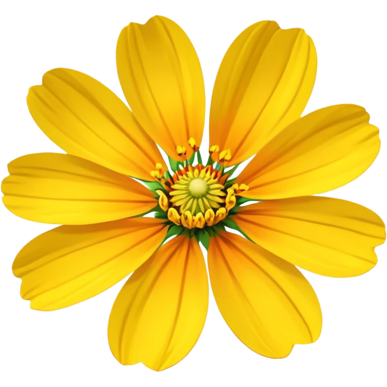 yellow cosmos flower emoji