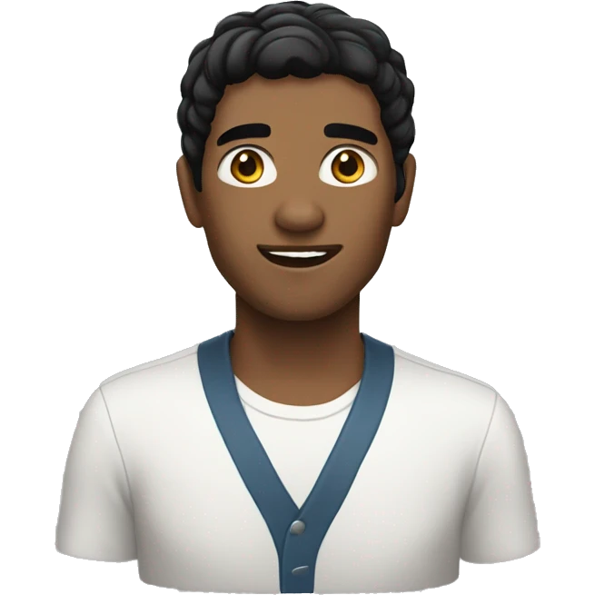 Meiodas adult black hair emoji