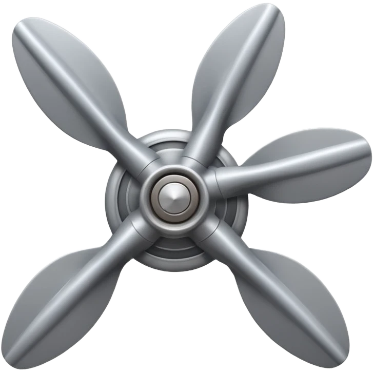 gray propeller emoji