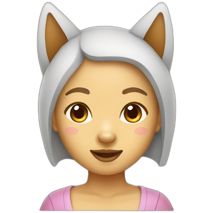 Shiba ini woman emoji
