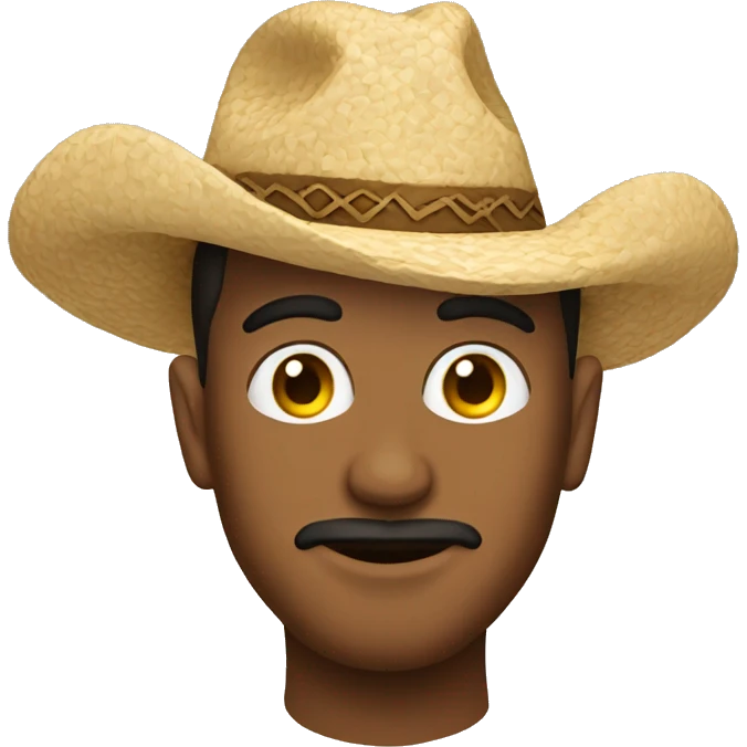Con sombrero  emoji