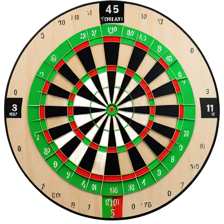 dartboard emoji