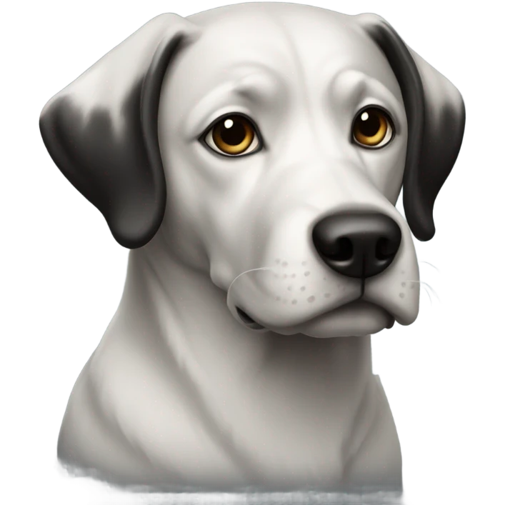 Dog black  emoji