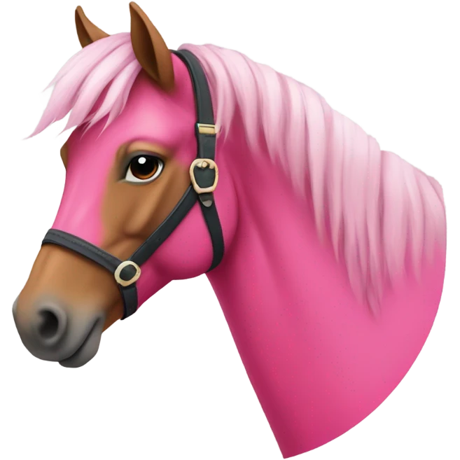 Pink horse  emoji