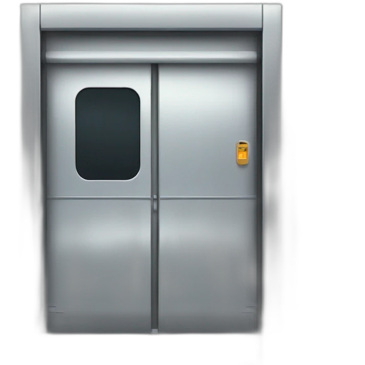 doors in electric train emoji