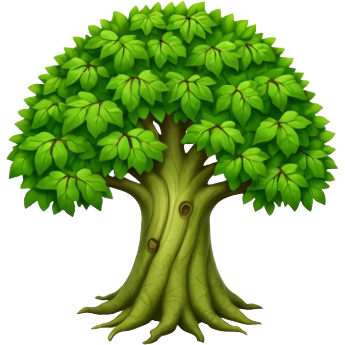 Boison tree emoji