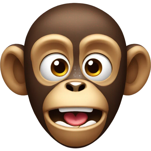surprised monkey emoji