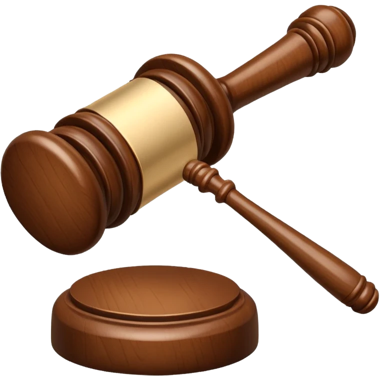 judges gavel emoji